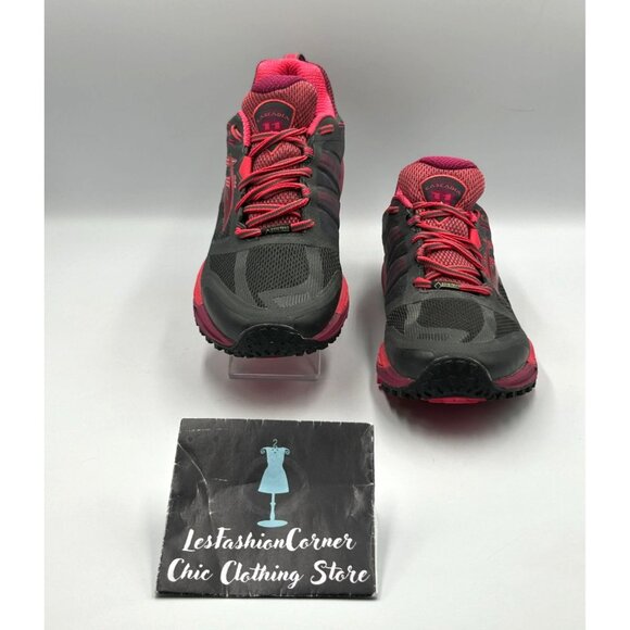 NWOB Brooks Women's Gray Pink Cascadia 11 GTX Trail Running Shoes Size 10 3131 - Picture 3 of 16